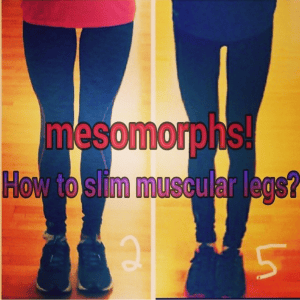 These are both pictures of my legs at different times