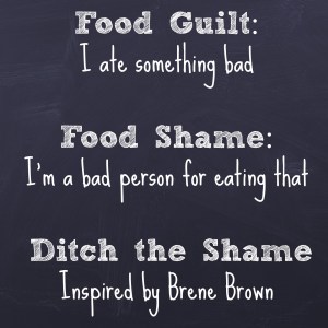 food guilt vs shame