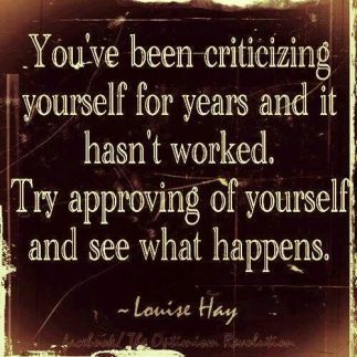 Seriously. How well has hating yourself been working out for you? Einstein said that "insanity" is doing the same thing over and over again, expecting a different result. Let's not be insane and try something different :)