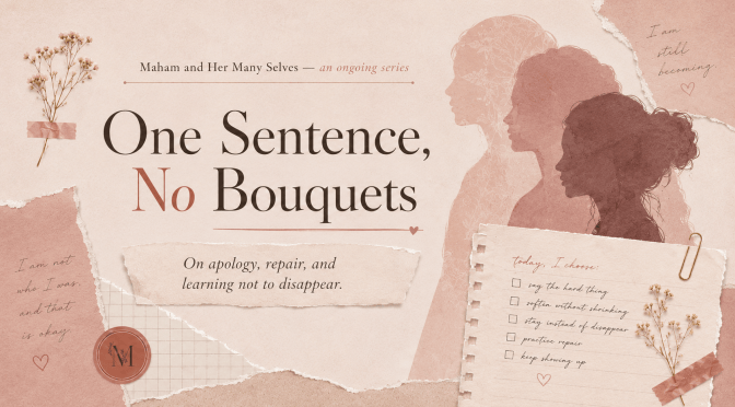 One Sentence, No Bouquets